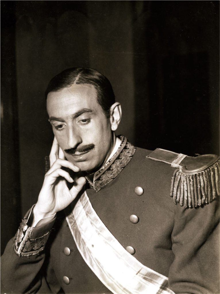 «Amor a la Corona», película en la que Anastasio Campoy representa al rey Alfonso XIII